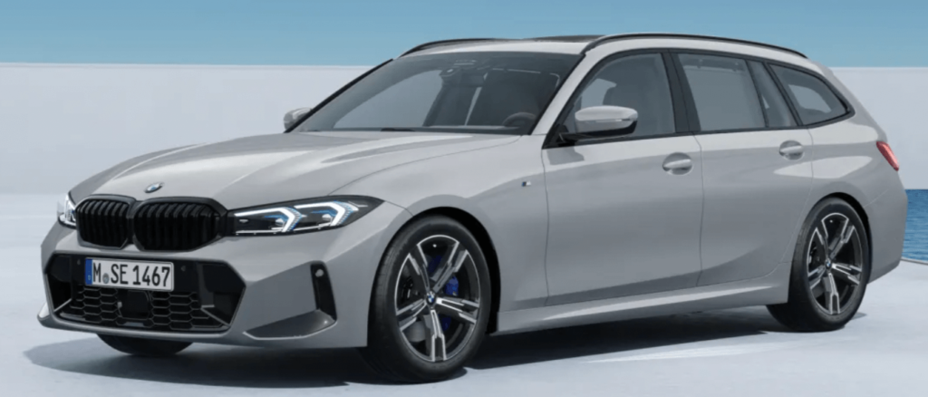 BMW-23년식-3시리즈-투어링-전면-디자인